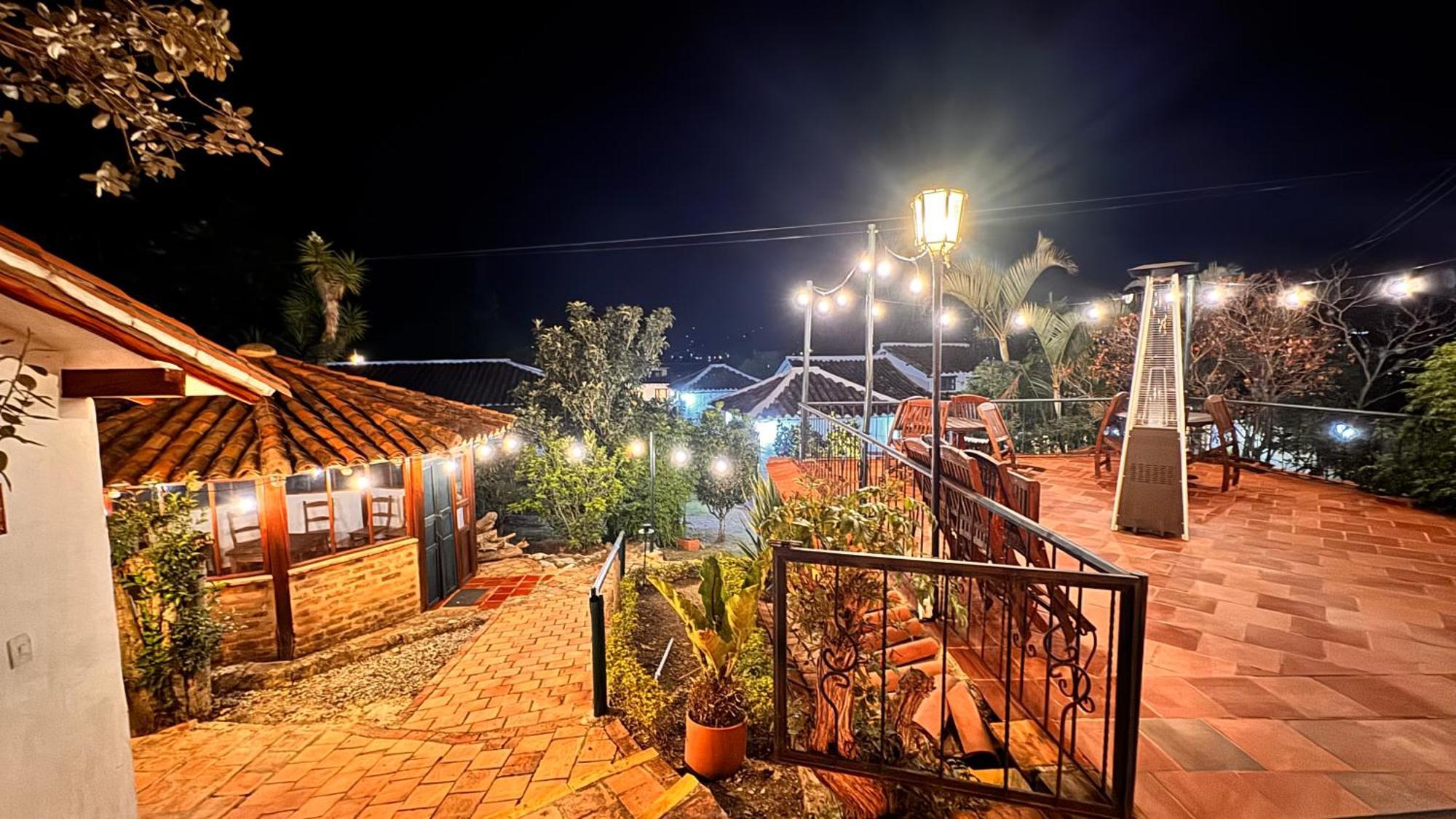 Posada Campestre La Casona Villa de Leyva Exterior foto