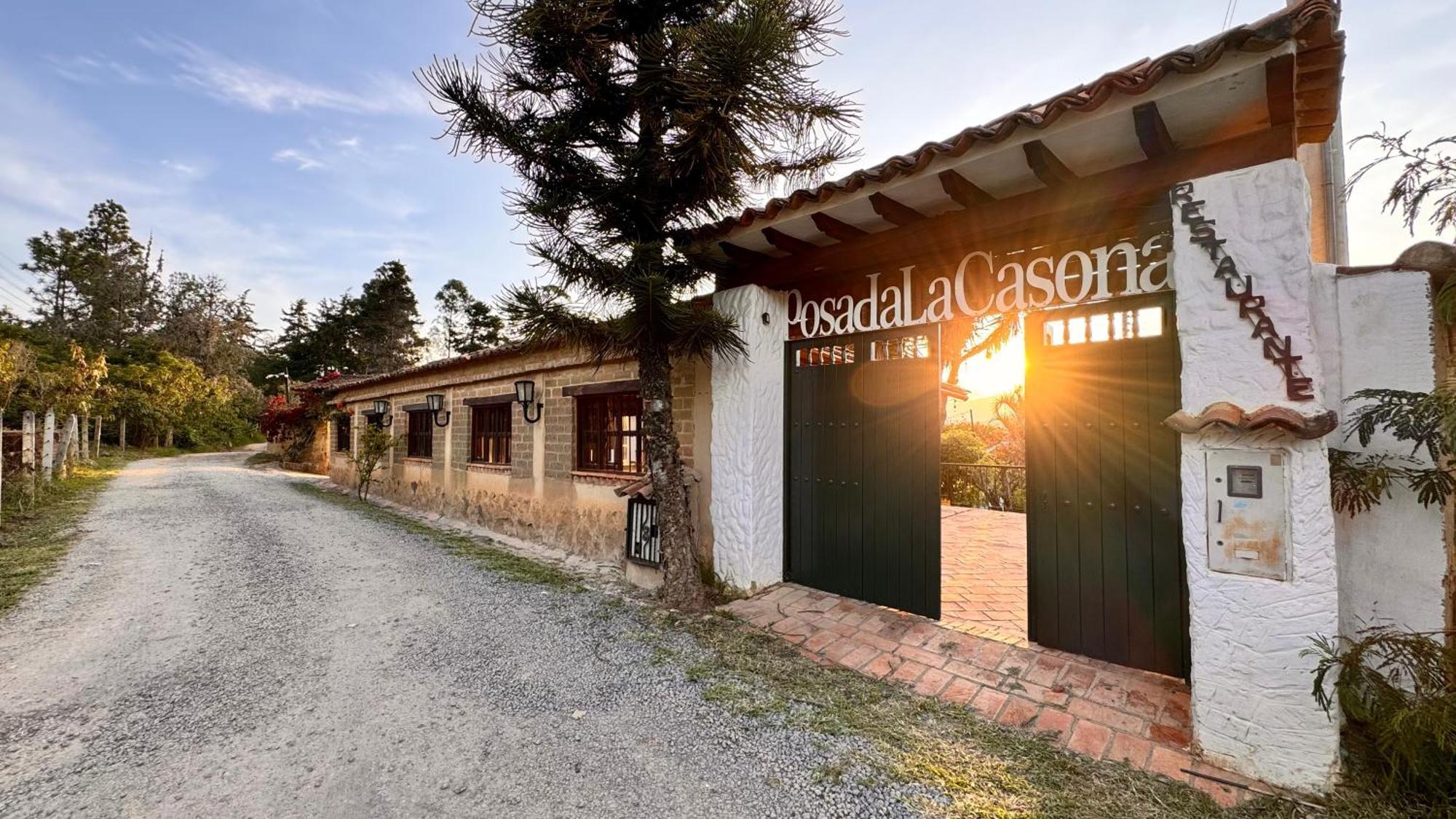 Posada Campestre La Casona Villa de Leyva Exterior foto
